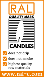 RAL Quality Mark for Candles